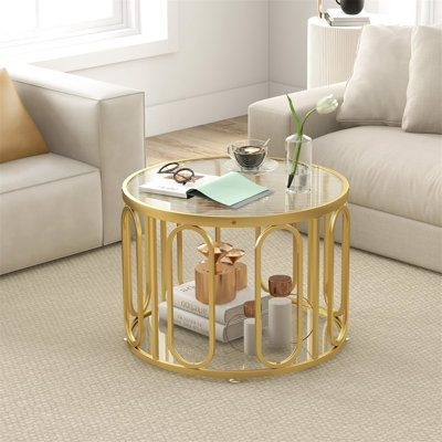 Agim Coffee Table with Storage