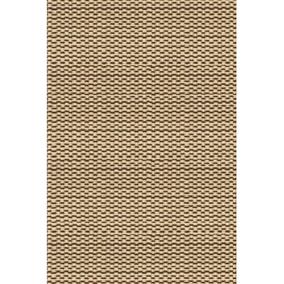 Tapis intérieur / extérieur brun et crème - matériau résistant aux rayons UV, réversible, 100% recyclé