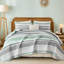 Ensemble de couvre-lit rayé 3 pièces Boho-124565409-124565418