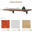 Bureau flottant 31,5 "