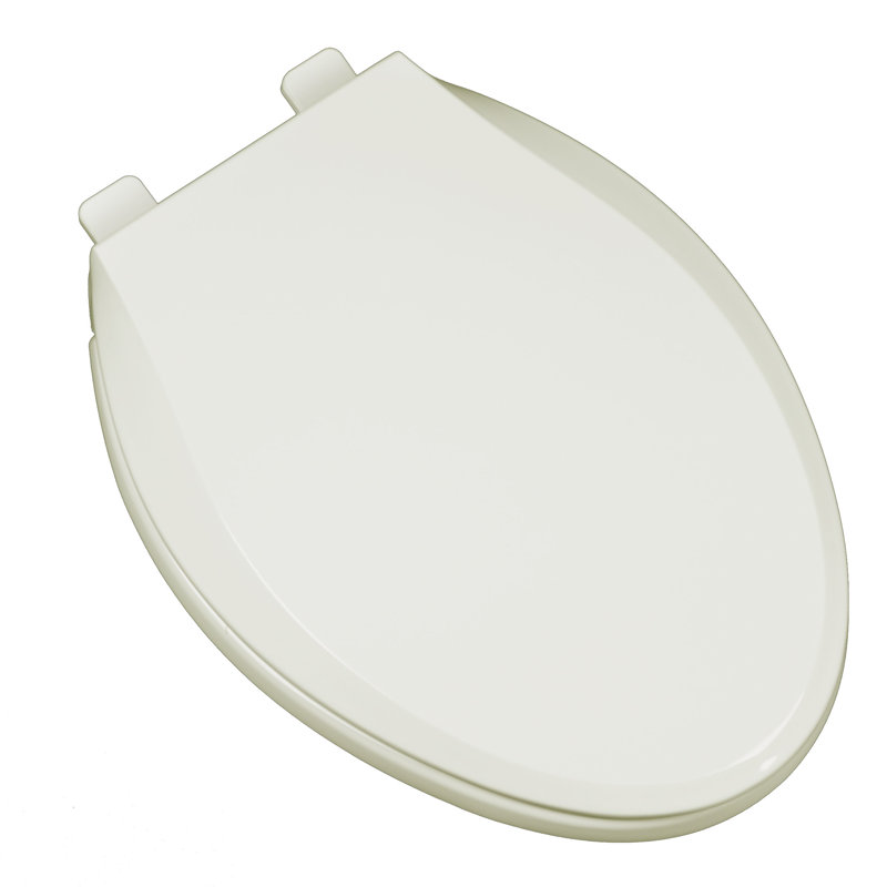 Elongated Toilet Seat and Lid, Linen/Biscuit