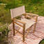 Chaise pliante en tissu Callum-Jay