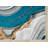 Modern Abstract Area Rug Swirls Contemporary Marble Colorful Carpet For Living Room Bedroom With Gold Lurex Accents-85500165-87038739