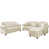 Beige/White