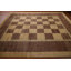 Tapis brun en laine noué à la main de conception unique 8 pi 3 po x 9 pi 11 po Bellar