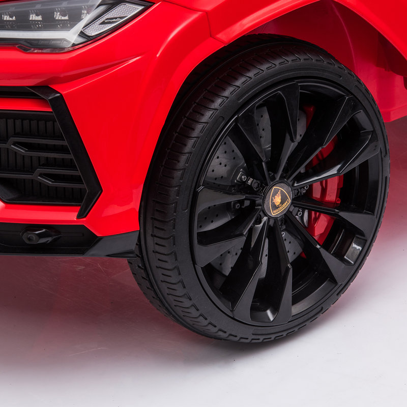 Voiture et camion électrique Lamborghini sous licence 12V, Rouge