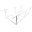 4 x 8 pi de rangement pour garage en métal blanc robuste, 600 lb Capacité, 22 po x 40 po pour le rangement saisonnier des outils dans un support, réglable, pour maximiser les outils