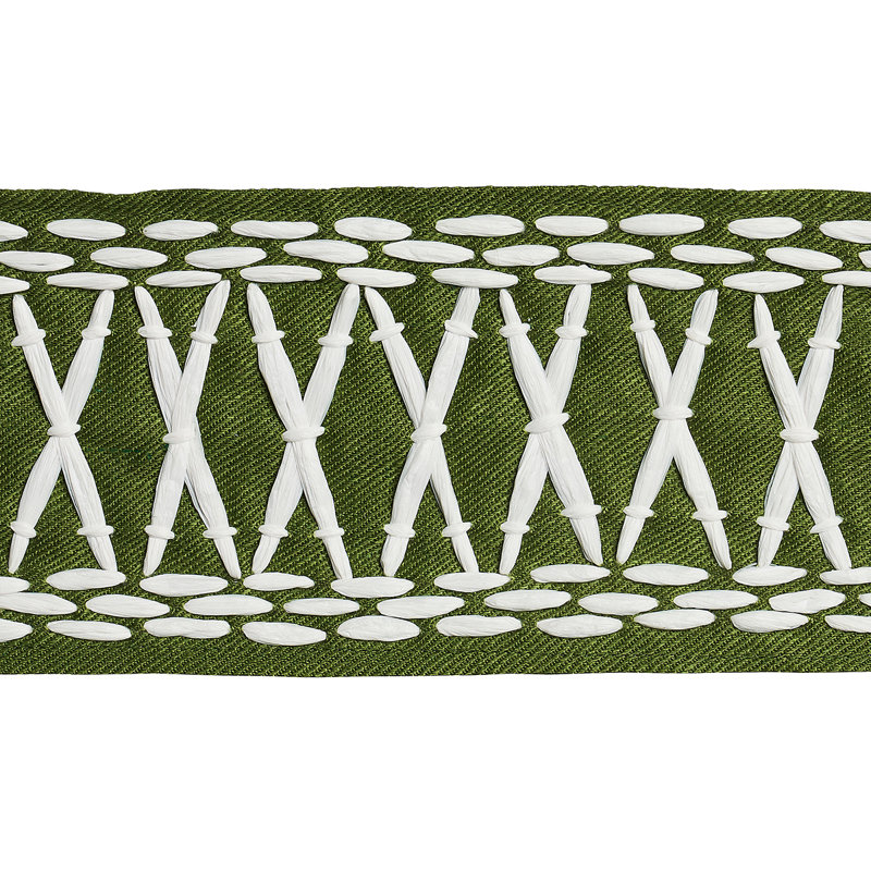 Ruban Tikki Schumacher x Mary Mcdonald, Vert