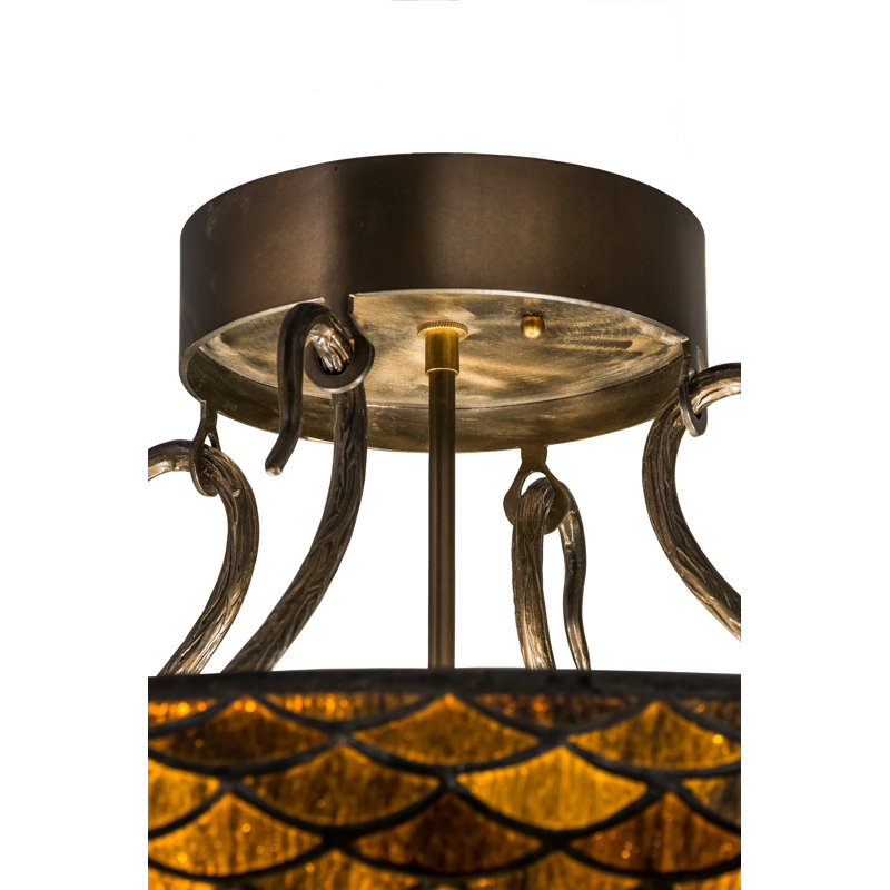 Luminaire suspendu 6 lumières Greenbriar