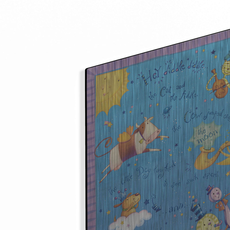 «Rhyme 2 Fiddle» par Viv Eisner, H 16 po x l 12 po