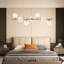 Nirupa 7 - Light Glass Dimmable LED Kitchen Island Linear Pendant with Remote Control Included-948038120