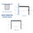 Backyard Discovery Evanston Galvanized Steel Wall-Mounted Louvered Pergola Kit with Adjustable Steel Roof and PowerPort