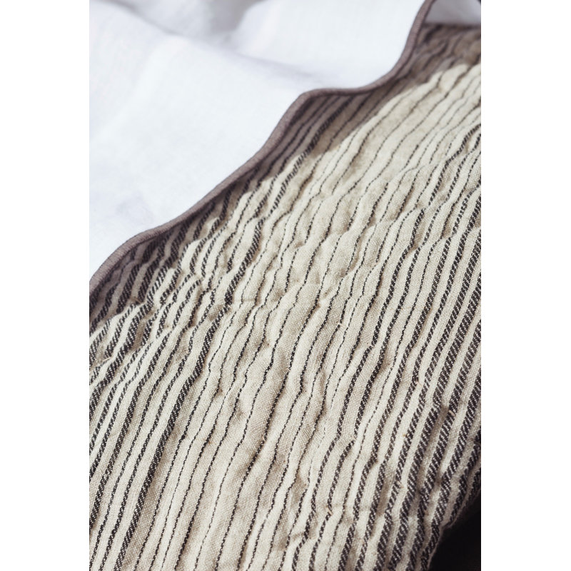 HUGGIN Linen Quilt, Queen Quilt