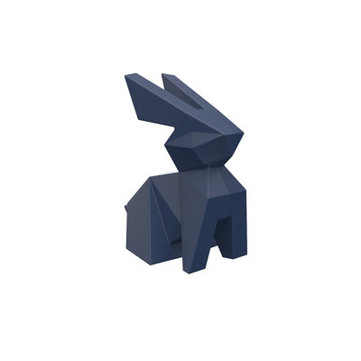 Statue de jardin lapin en plastique