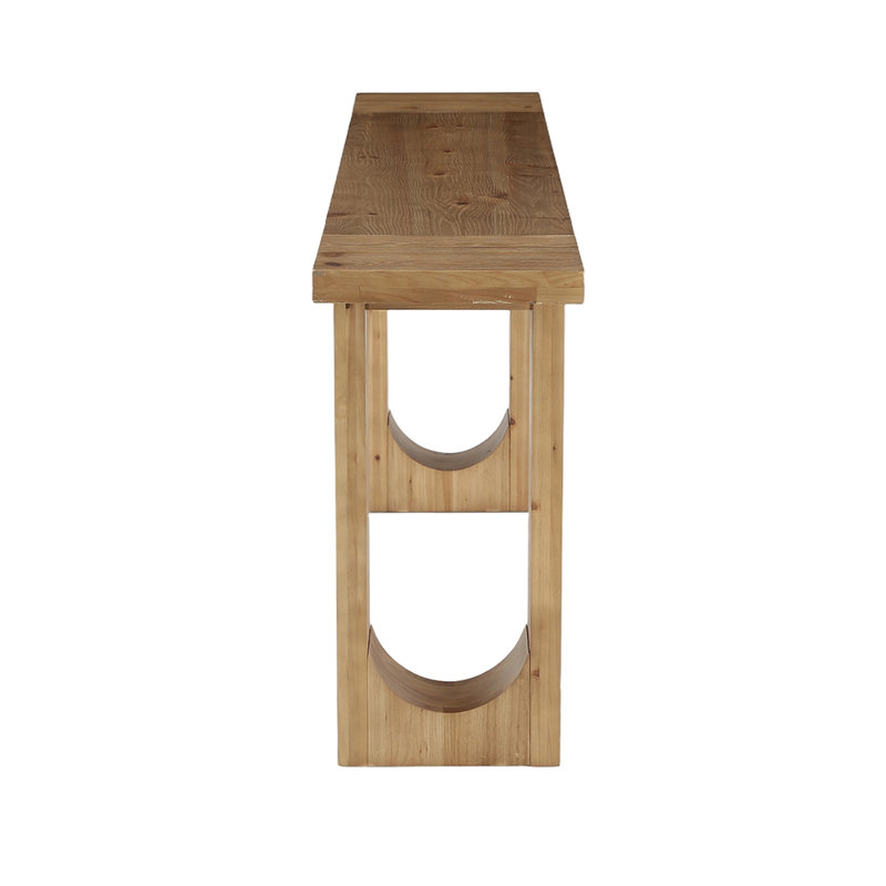 78.74" Extra Long Solid Wood Console Table