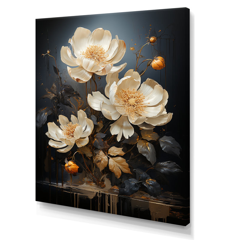 Harmonie mystique lotus sur toile, Toile tendue, H 32 po x l 16 po x P 1 po