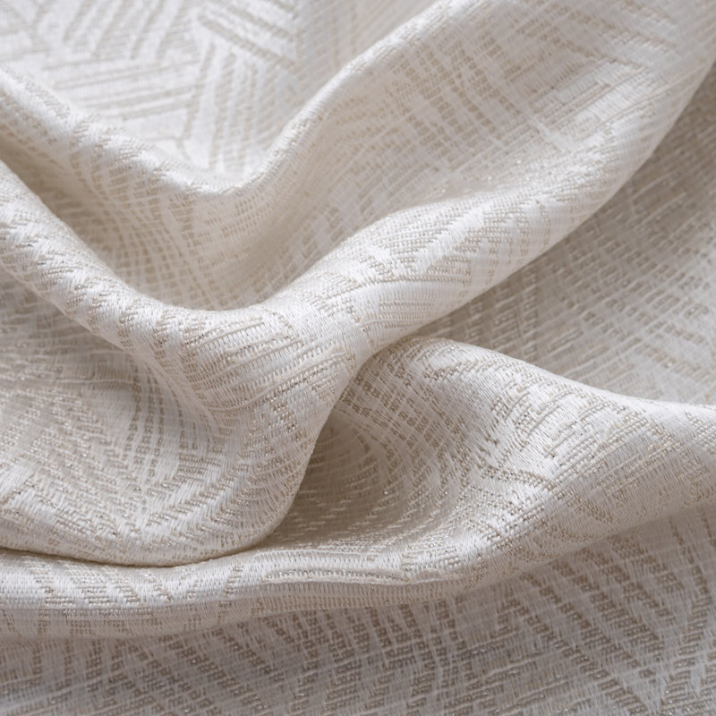 Panneau de rideau en jacquard tissé Wilton, Taupe