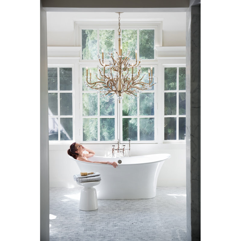 Eve 12 - Light Classic / Traditional Chandelier