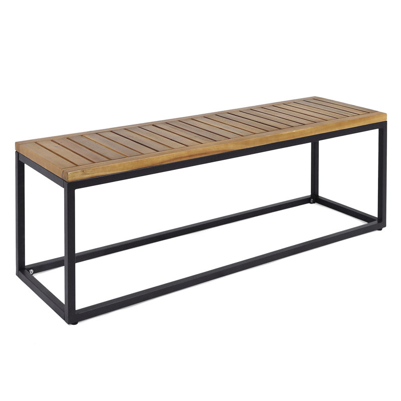 Banc de loisirs moderne pour cour arrière