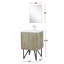 Meuble-lavabo, comptoir en quartz, ensemble de robinet Miroir-1246138547-1246138542