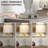27.5” Rustic Dimmable Bedside Table Lamps with Dual USB Ports & LED Bulbs-1392724661