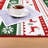 Christmas Party Machine Washable Area Rug Red/White/Green-1191040173