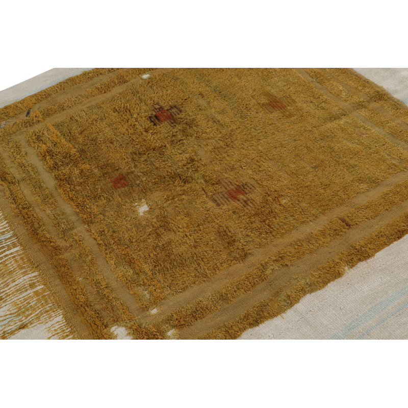 One-of-a-Kind Rectangle 5'3" X 6'0" Hand Knotted Area Rug