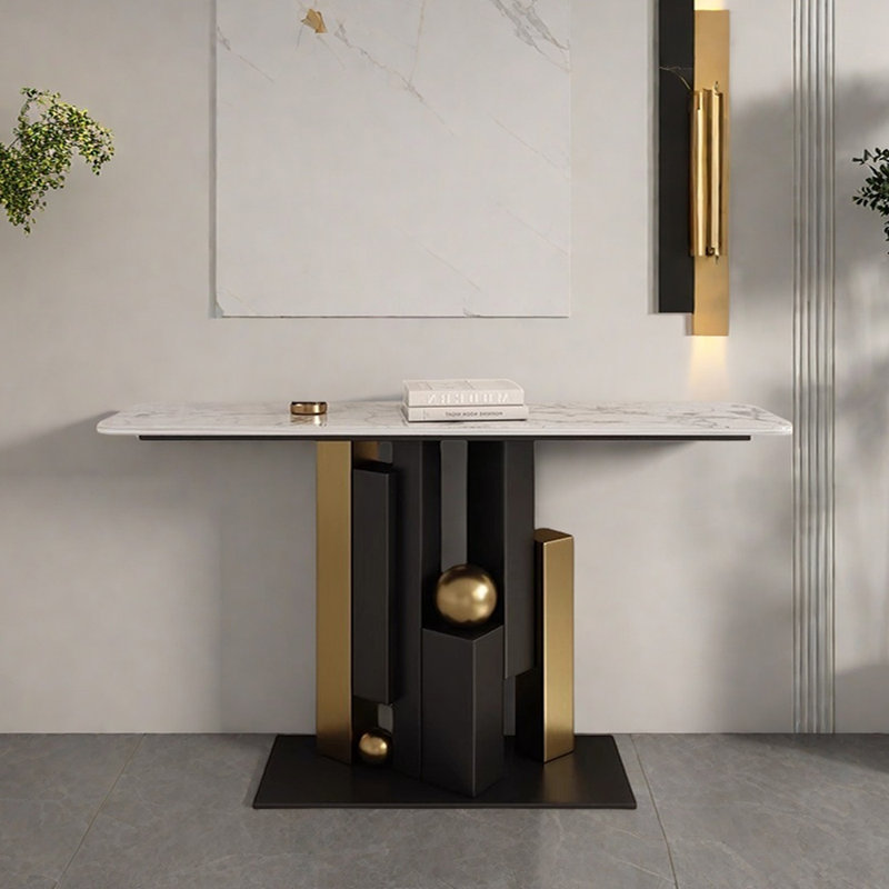 Luxury Style Entryway Console, 31.5" H x 47.2" W x 13.8" D