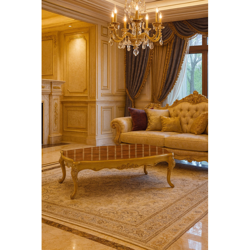 Cybulski Solid Wood Coffee Table