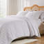 Ensemble de courtepointe à volants 3 pièces 90 x 90 + 20 x 26 Greenland Home Fashions-25244232