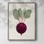 Reproduction encadrée Organic Veg IX - bois massif-1141285559