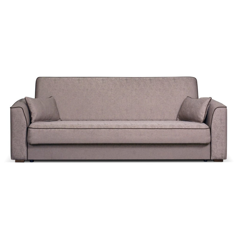 Latarious 3 Seater Sofa Bed, Light Brown