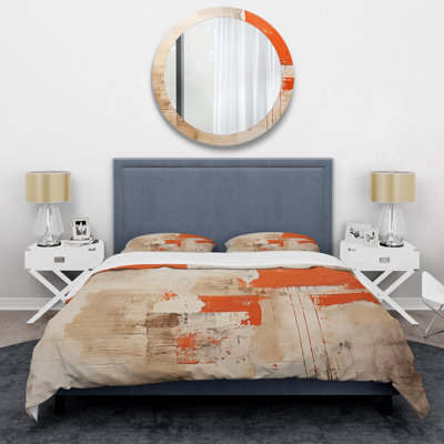 Ensemble de housse de couette Sunset Reverie Collage I - Abstract Collages