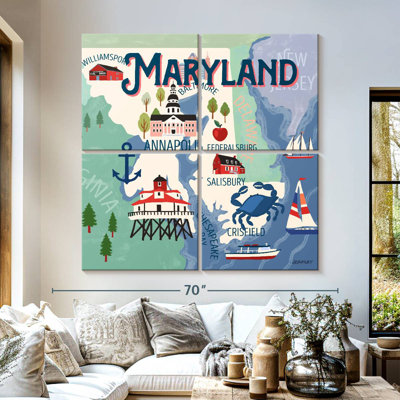 Cartes Aliaz State - Attraits du Maryland
