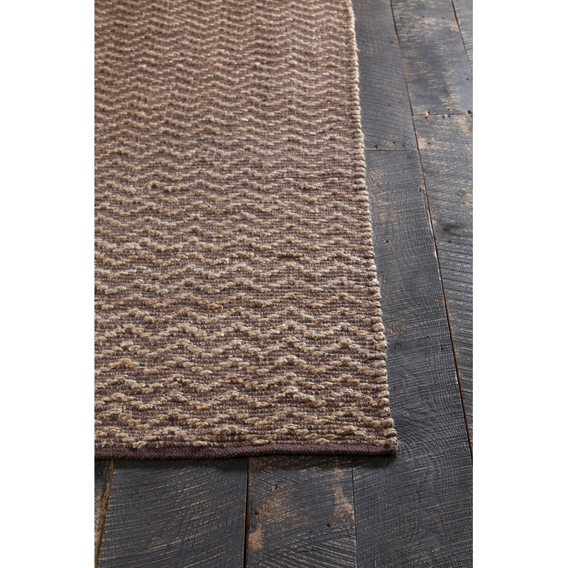 Tapis brun / brun clair texturé Hammonton, 5 pi x 7 pi 6 po