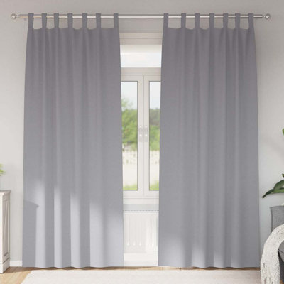 Curtains With Curtains 2 Pcs Polyester