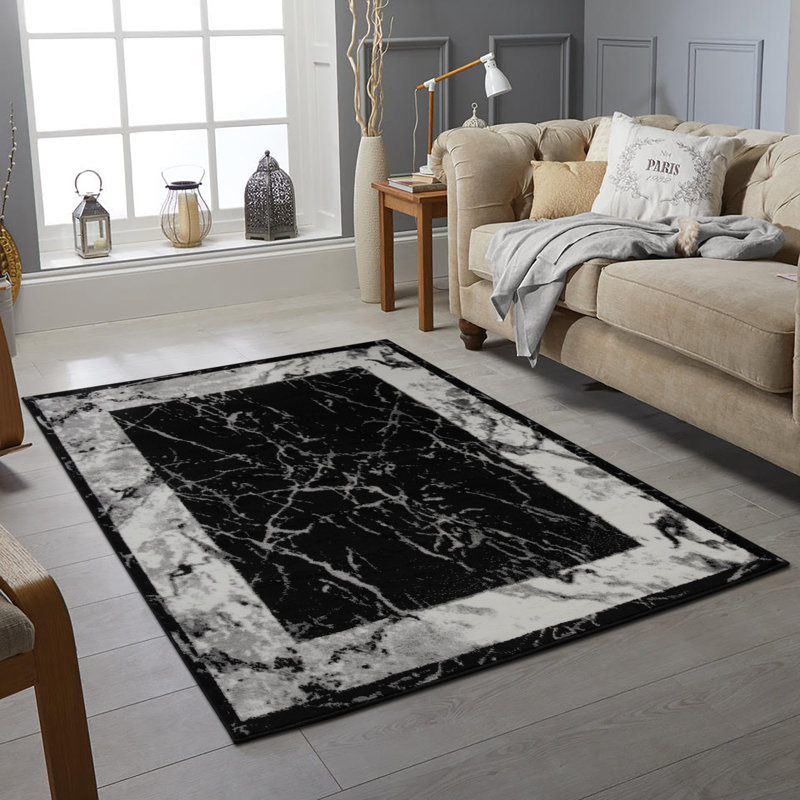 Millburn Floral Area Rug, Rectangle 80 x 150cm