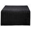 Table basse carrée en rotin tissé noir Woods-1575782747