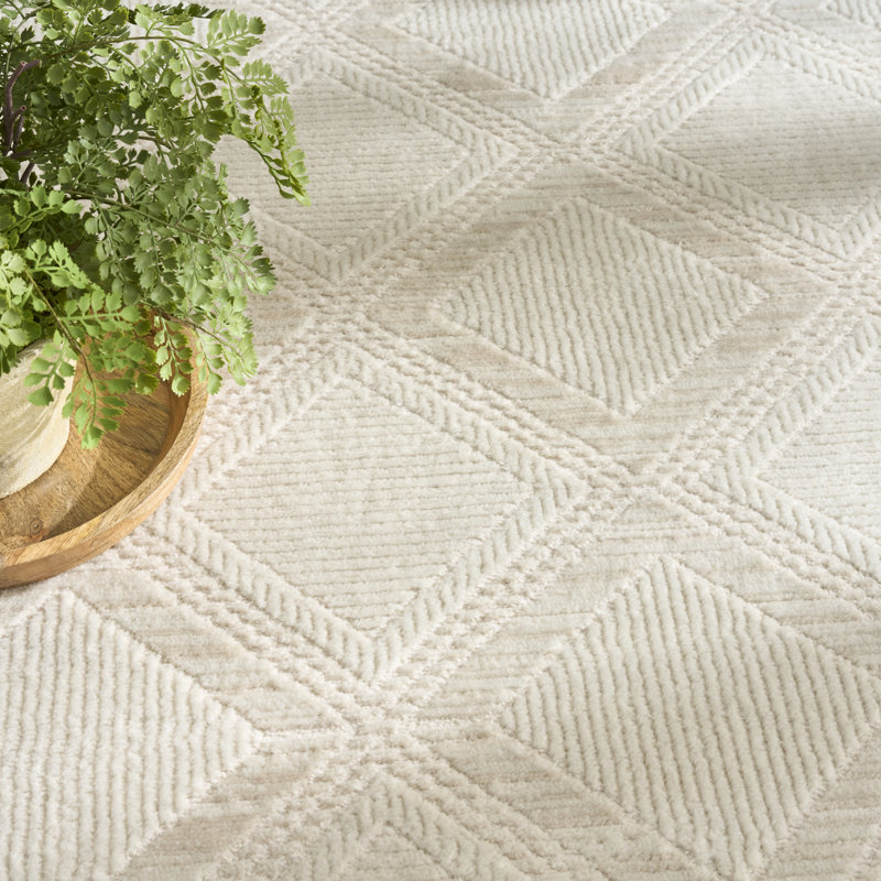 Tapis ivoire Wrought Studio ™, Rectangle 6 pi x 9 pi