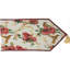 Chemin de table à motif floral rouge roses et oiseaux Bagby-1034260144