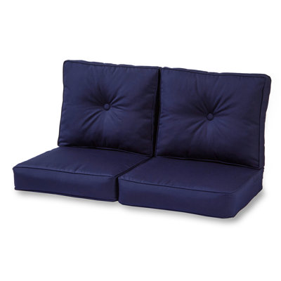Deep Outdoor Sunbrella Loveseat Cushion