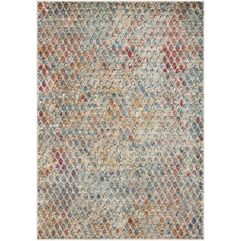 Ragland Abstract Indoor Rug, Rectangle 2' x 3'