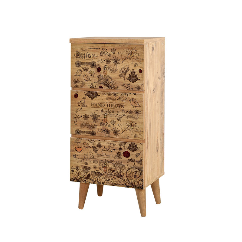 Commode 3 tiroirs l 16,54 po Lawhon