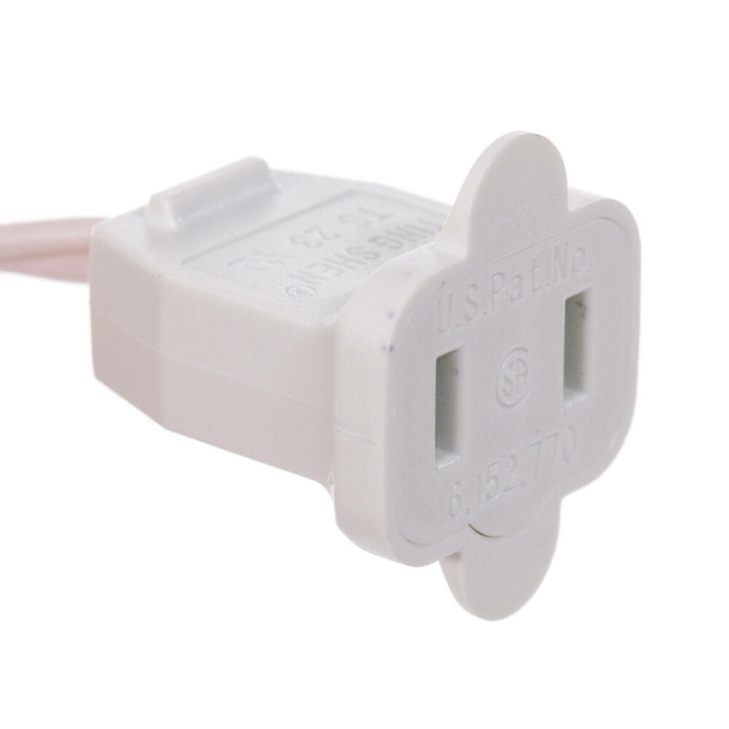 50 Frosted Wide Angle Single Mold End-Connecting LED Light Set, Warm White
