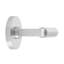 Bravura 845-6 Sumpter Dummy Lever on Round Contemporary Rose in Satin Nickel
