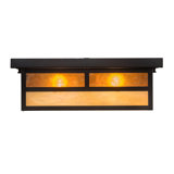 Hyde Park "T" Mission 2 - Light Flush Mount