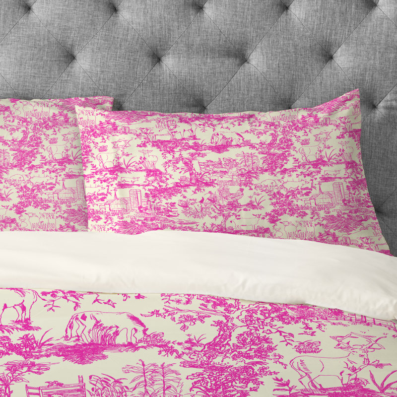 Taie d'oreiller Toile, Rose