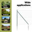 Galvanised Steel Border Fencing-422692892-422692888