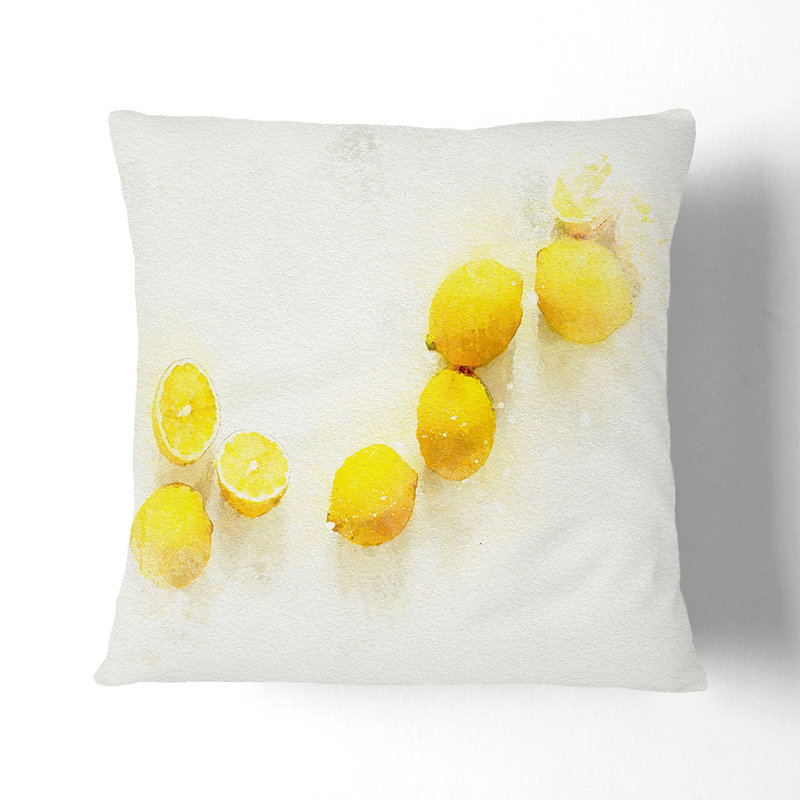 Square Throw Cushion, White, 55cm H x 55cm W x 20cm D