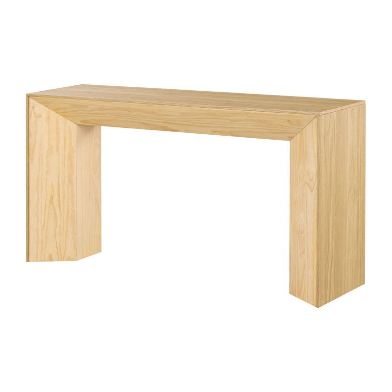 Table de canapé, finition chêne naturel
